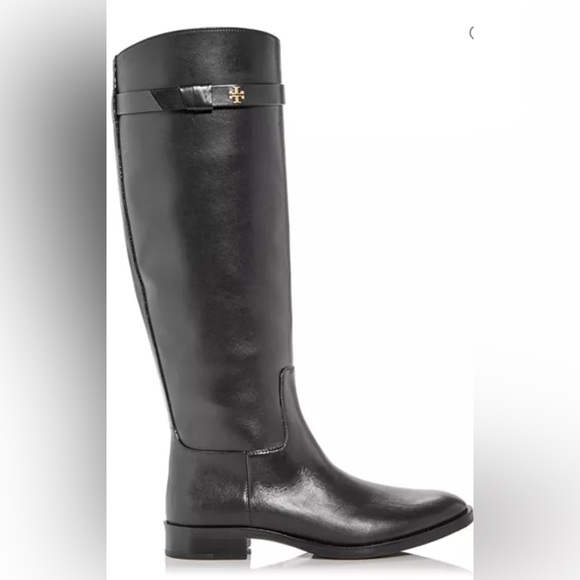 Tory Burch Black Knee-High Boots - Picture 5 of 10